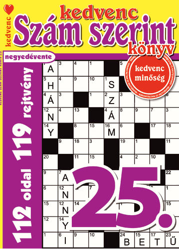 Kedvenc Szám Szerint Könyv 22025