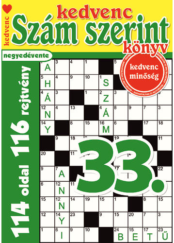 Kedvenc Szám Szerint Könyv 24033