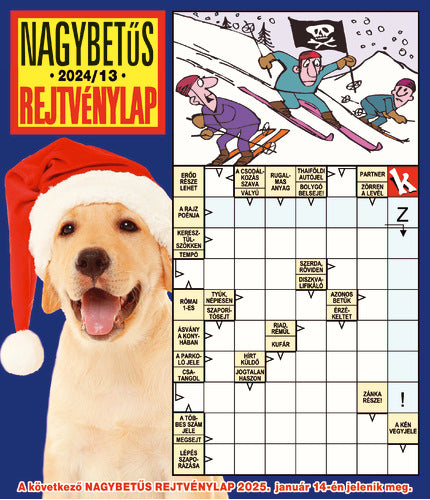 Nagybetűs Rejtvénylap 24013