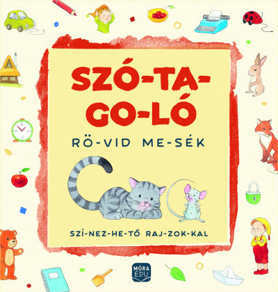 Török Ágnes: Szótagoló - Rövid mesék – Színezhető rajzokkal