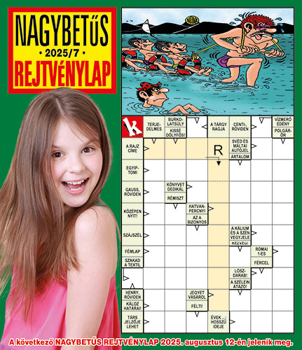 Nagybetűs Rejtvénylap 25007