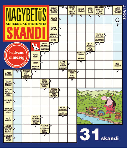 Nagybetűs Skandi 24017