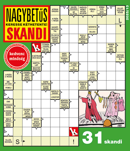 Nagybetűs Skandi 25013