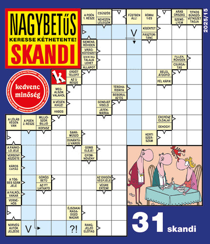 Nagybetűs Skandi 25015