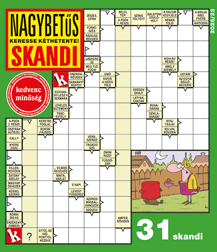 Nagybetűs Skandi 25022