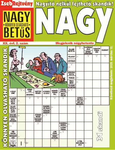 ZsebRejtvény NAGY 25002