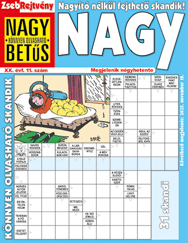 ZsebRejtvény NAGY 25011