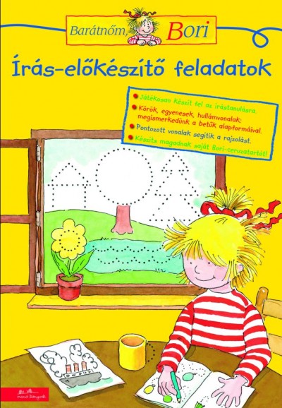 Írás-előkészítő feladatok - Barátnőm, Bori foglalkoztató füzet