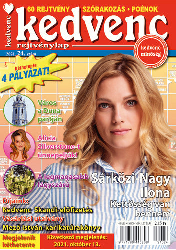 Kedvenc Rejtvénylap 21024