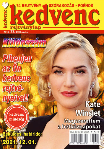 Kedvenc Rejtvénylap Különszám 21022