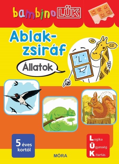 Ablak-Zsiráf füzet - Állatok (BambinoLÜK)