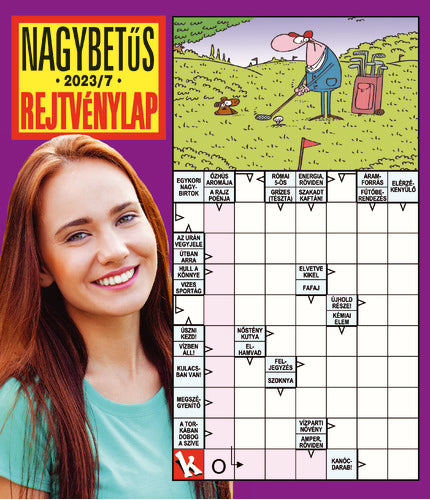 Nagybetűs Rejtvénylap 23007