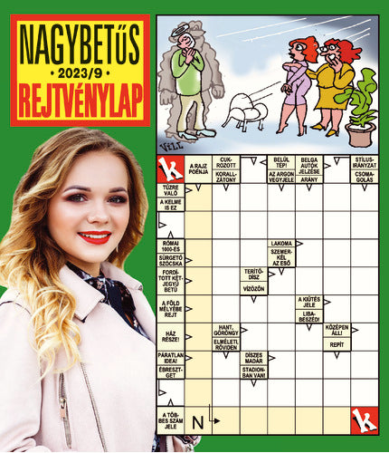 Nagybetűs Rejtvénylap 23009