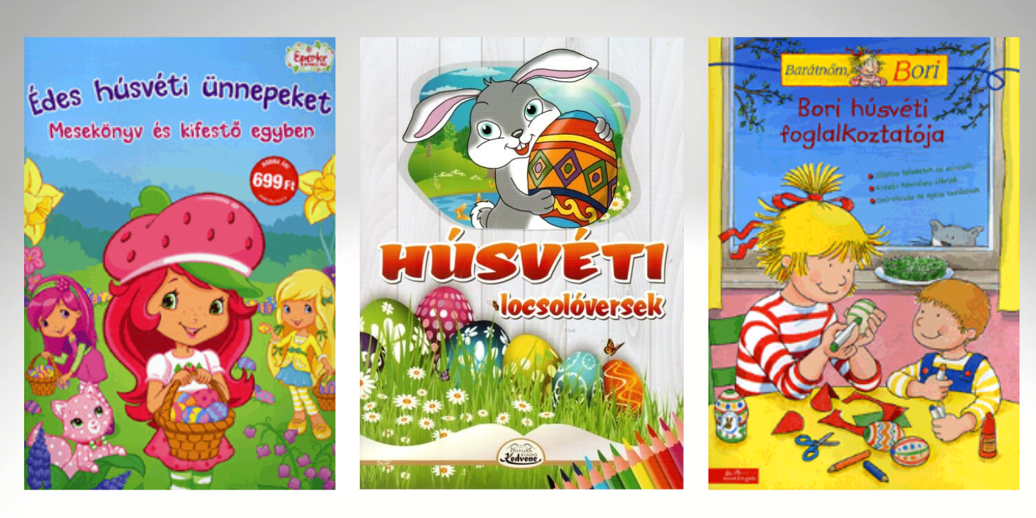 Húsvéti könyvek és foglalkoztatók