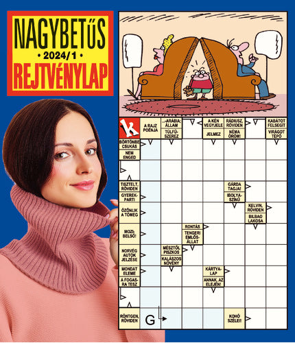 Nagybetűs Rejtvénylap 24001