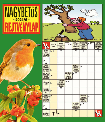 Nagybetűs Rejtvénylap 24005