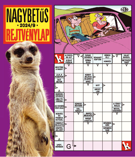 Nagybetűs Rejtvénylap 24009
