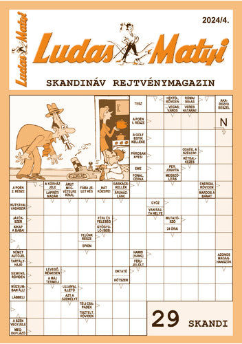 Ludas Matyi Skandináv Rejtvénymagazin 24004