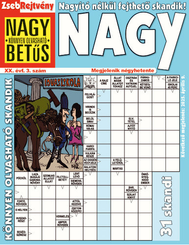 ZsebRejtvény NAGY 25003
