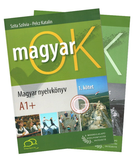MagyarOK 1 A1+ (expanded edition 2023) Textbook + Workbook WATER-DAMAGE