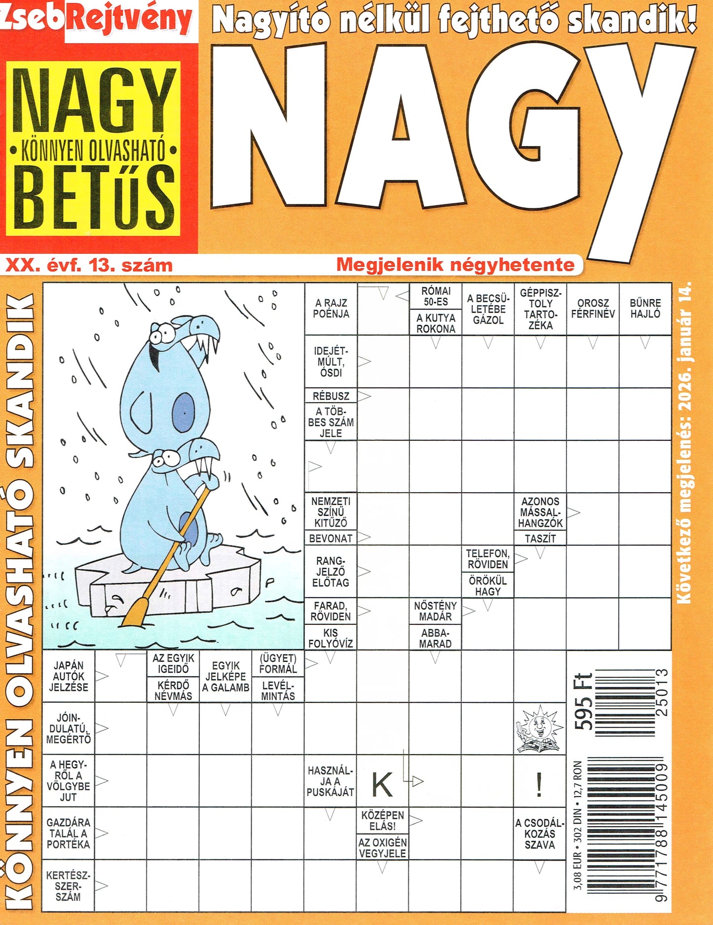 ZsebRejtvény NAGY 25013