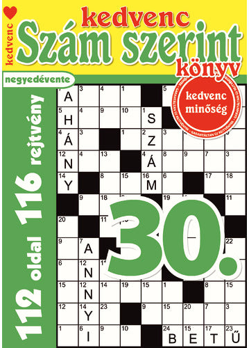 Kedvenc Szám Szerint Könyv 23030