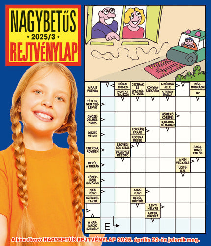 Nagybetűs Rejtvénylap 25003