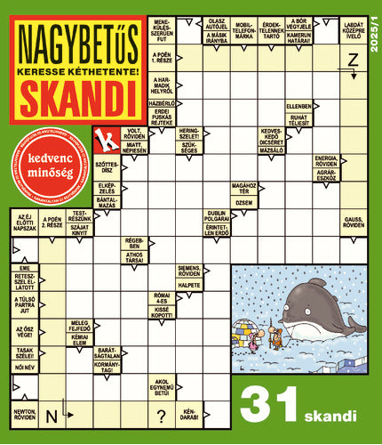 Nagybetűs Skandi 25001
