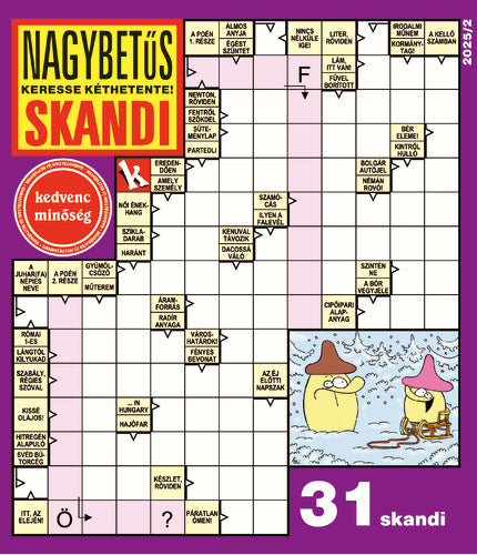 Nagybetűs Skandi 25002