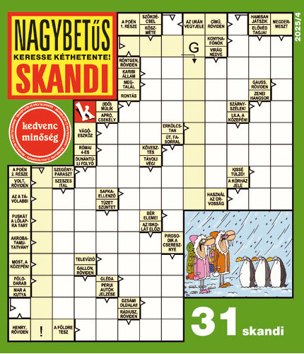 Nagybetűs Skandi 25004