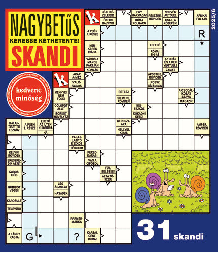 Nagybetűs Skandi 25006