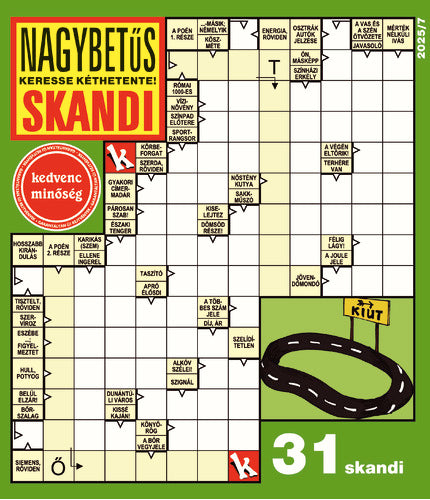 Nagybetűs Skandi 25007