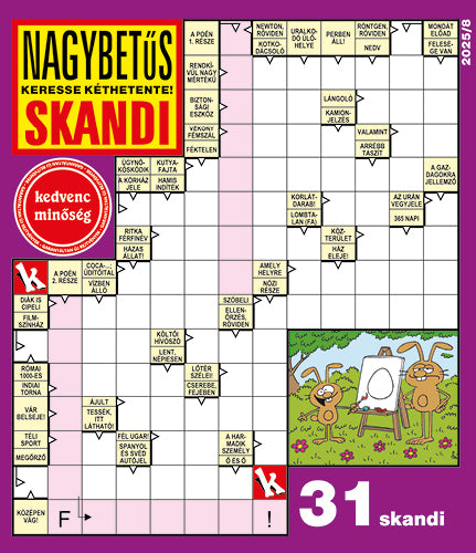 Nagybetűs Skandi 25008