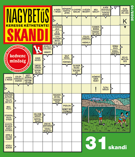 Nagybetűs Skandi 25010