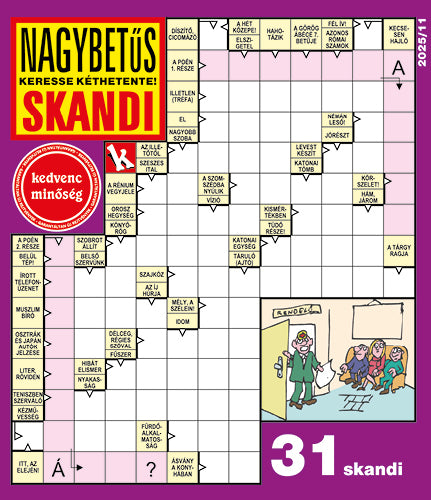 Nagybetűs Skandi 25011