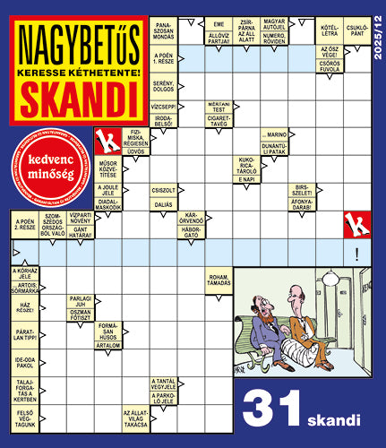 Nagybetűs Skandi 25012