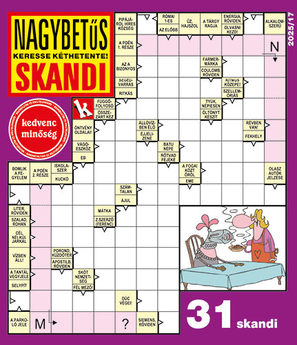 Nagybetűs Skandi 25017