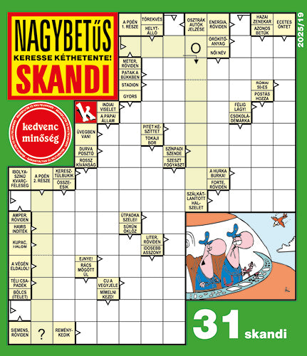 Nagybetűs Skandi 25019