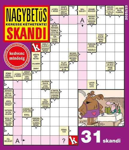 Nagybetűs Skandi 25023