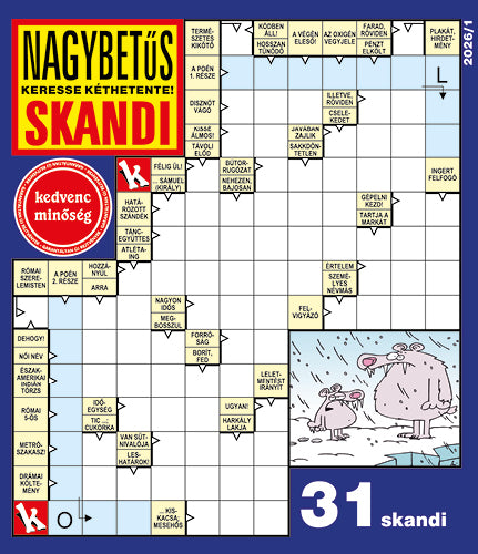 Nagybetűs Skandi 26001