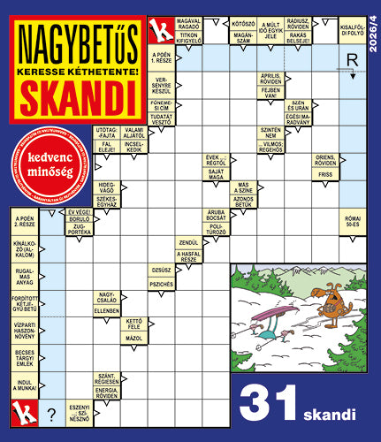 Nagybetűs Skandi 26004