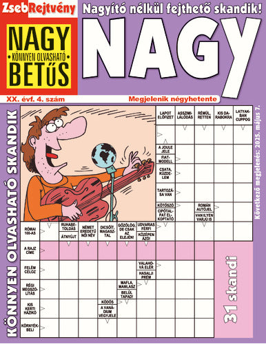 ZsebRejtvény NAGY 25004